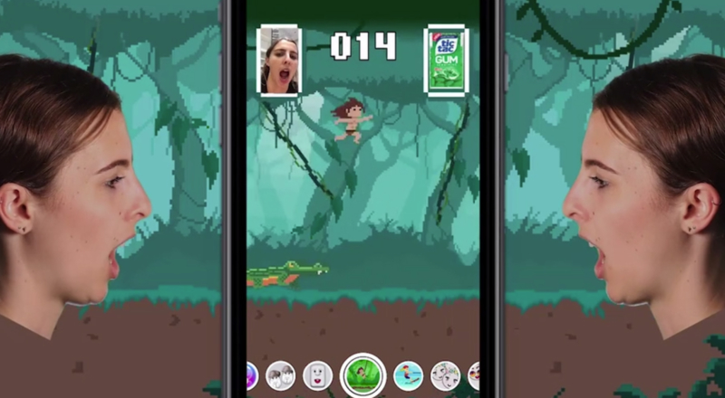 Tic Tac lance un jeu Snapchat contrôlé par mastication