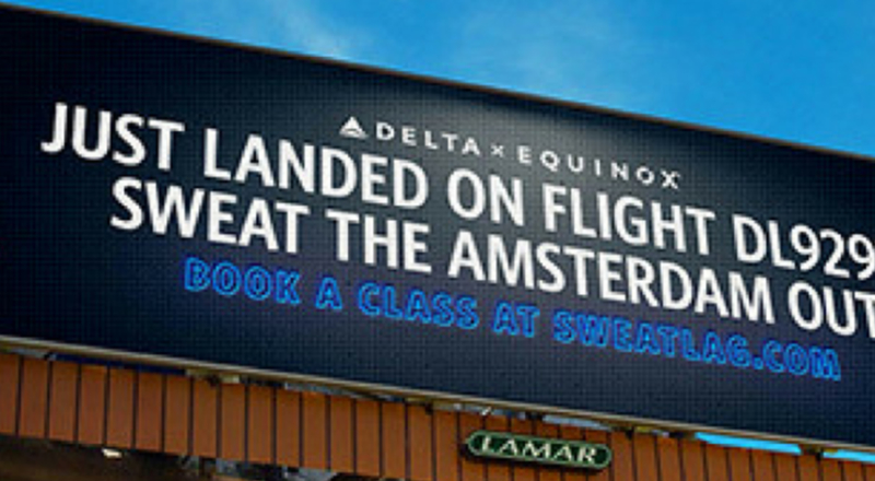 Delta lutte contre le jetlag grâce à de l’affichage personnalisé en temps réel