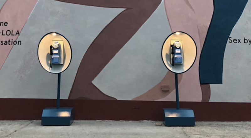 L’installation inédite d’une hotline “sexy” en plein Brooklyn