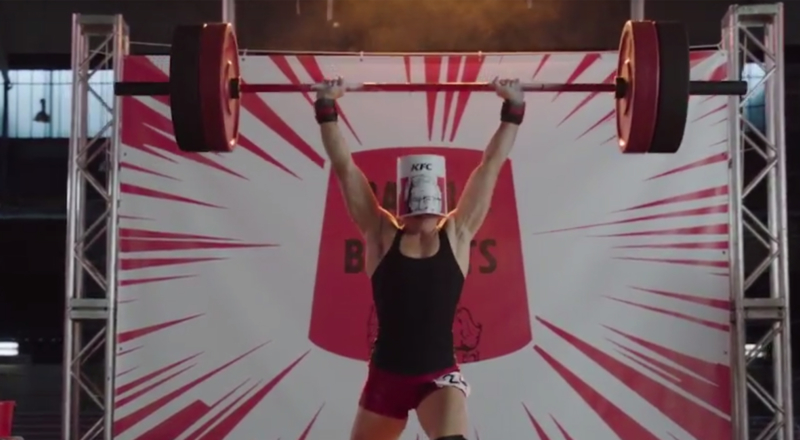 KFC lance des variantes absurdes de sports traditionnels