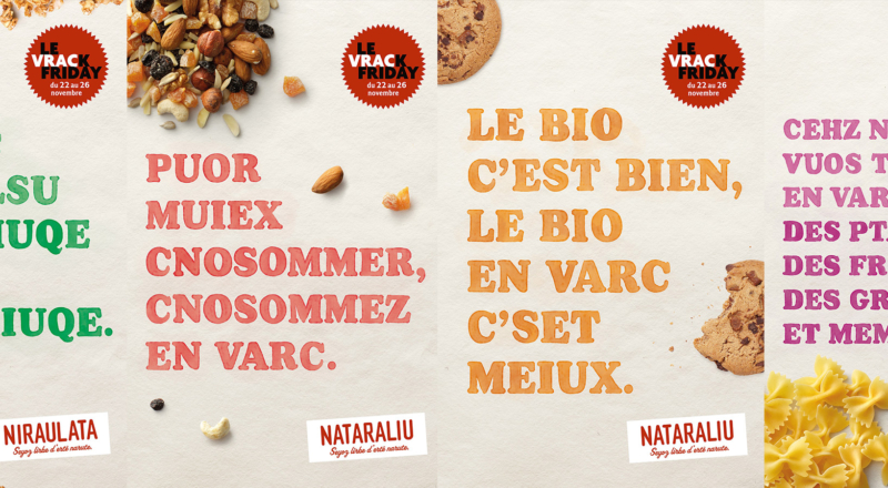 Naturalia détourne brillamment le Black Friday