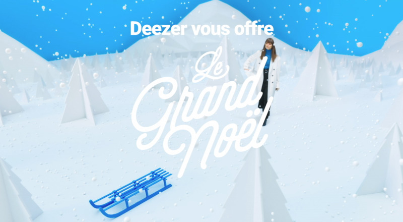 Quelle est la musique de la pub Deezer Noël 2018 ?