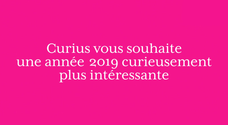 Curius remporte le Grand Prix du Public des meilleurs vœux de 2019 !