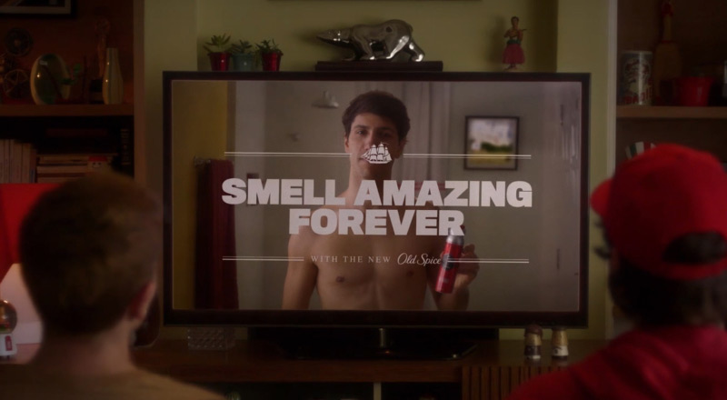 Old Spice nous gratifie d’une publicité sans fin