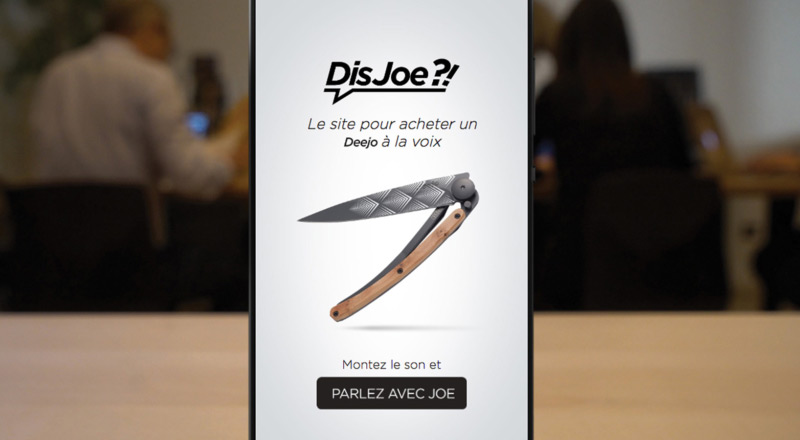 Cet e-commerce de couteaux a une assistante vocale particulièrement taquine