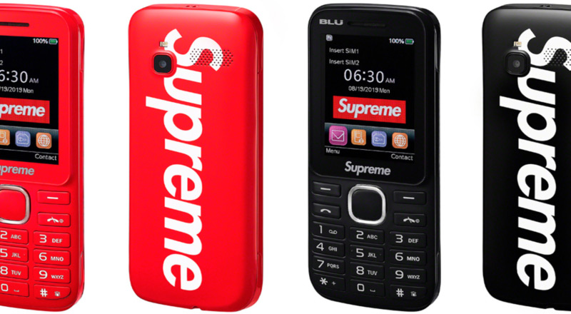 Supreme lance un téléphone et il n&rsquo;a rien d&rsquo;un smartphone