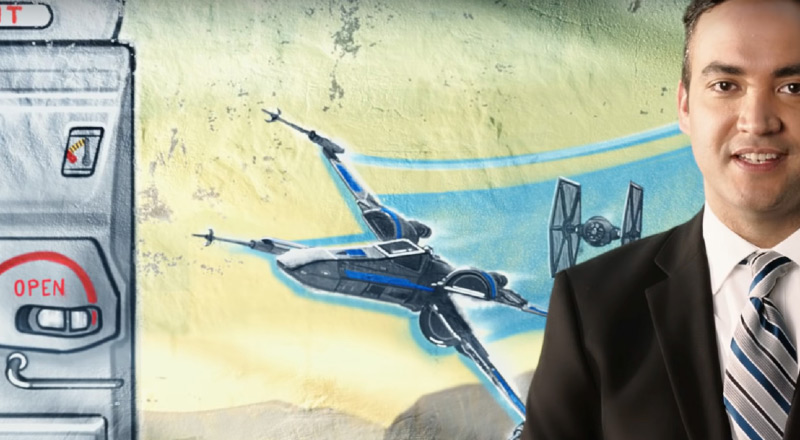 United met du Star Wars dans ses consignes de sécurité