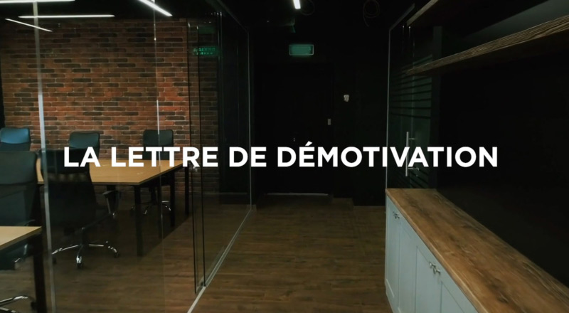 Emploi : postulez avec une lettre de démotivation