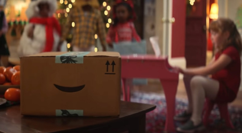 Musique de la pub Amazon Noël 2019