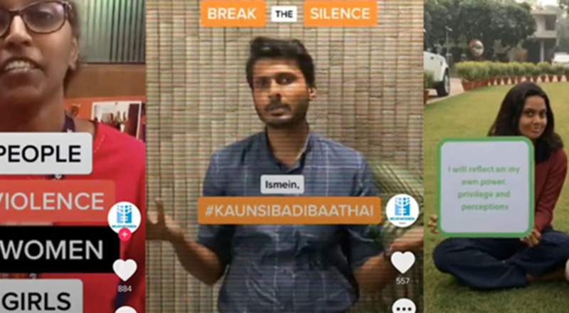 TikTok brise le silence des violences faites aux femmes en Inde
