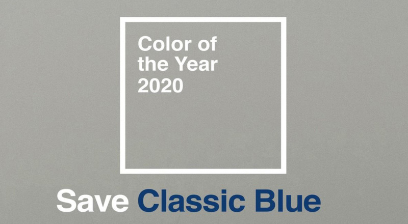 WWF corrige la couleur de l’année de Pantone&nbsp;: du gris plutôt que du bleu
