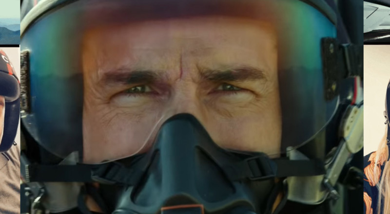 Snapchat lance la première lens de réaction pour le trailer de « Top Gun : Maverick »
