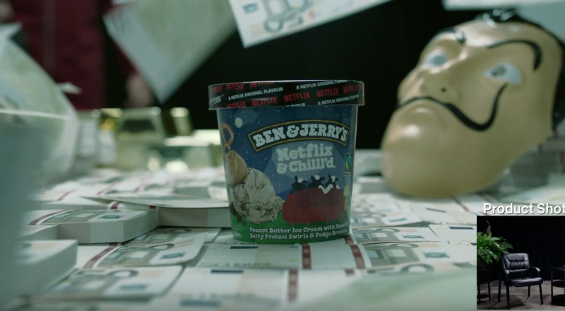 Ben & Jerry’s et Netflix lancent une glace : Netflix & Chilll’d