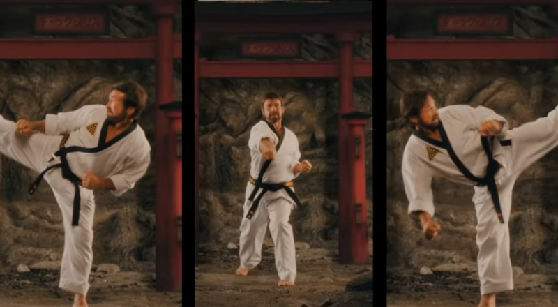 Chuck Norris invente le terme « snackle » : entre snack et repas
