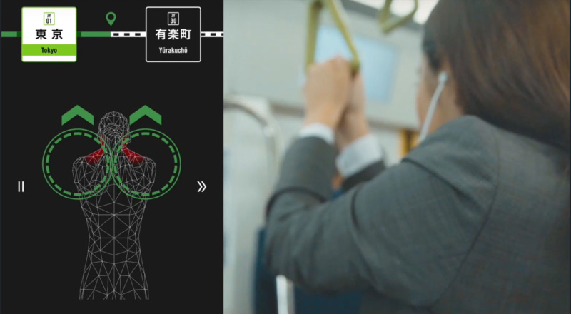 Cette app vous fait faire du sport dans les transports