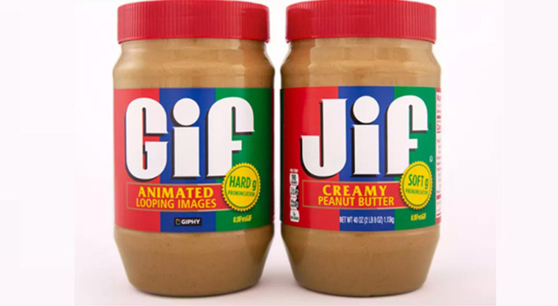 JIF et Giphy s’associent pour trancher le débat sur la prononciation de « GIF »