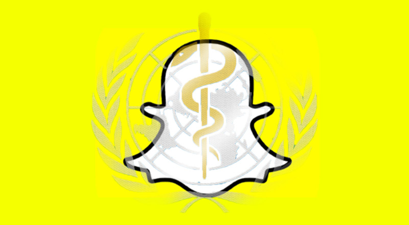 Snapchat déploie un filtre permettant de faire un don à l’OMS