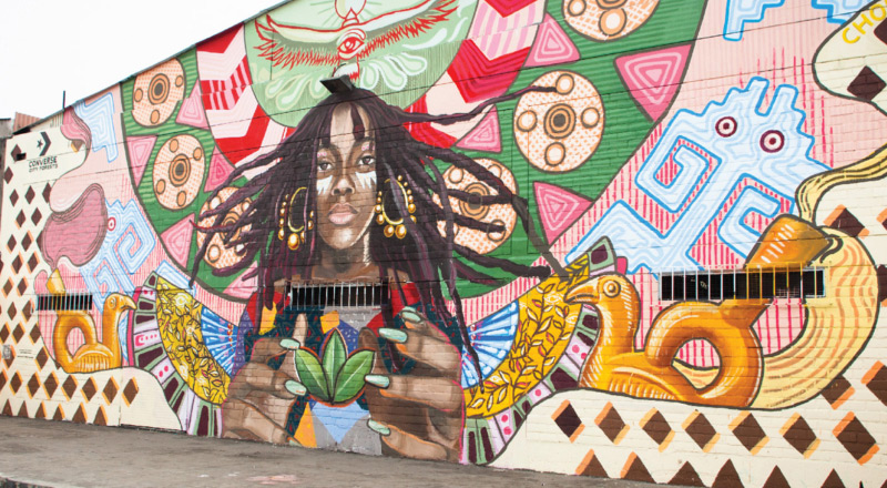Street art : Converse crée des œuvres murales qui purifient l’air