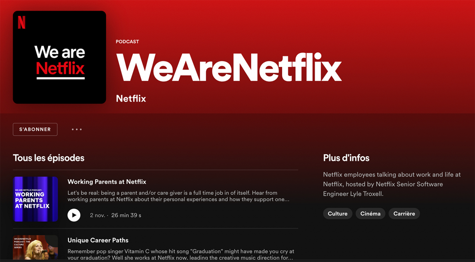 Netflix s’associe à Spotify pour proposer playlists et podcasts