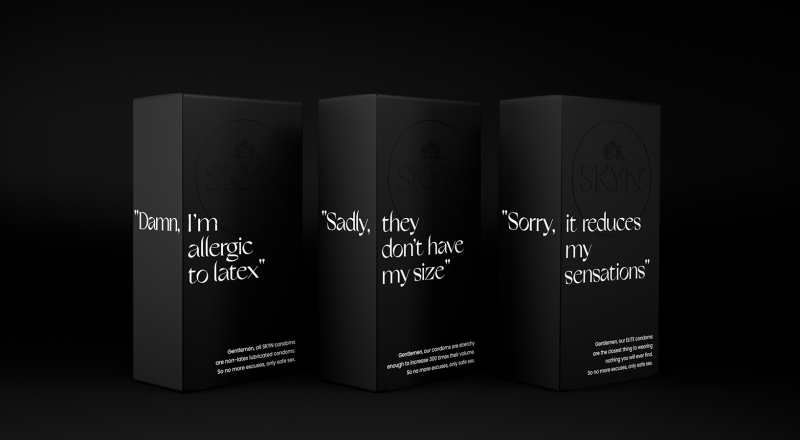 SKYN dénonce les excuses des hommes pour éviter les rapports protégés