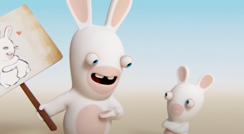 Consentement : les Lapins Crétins s&rsquo;engagent pour les droits des enfants avec l&rsquo;UNICEF