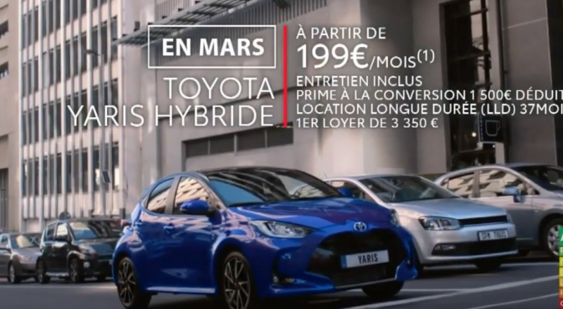 Musique de la pub Toyota Yaris Hybride 2022