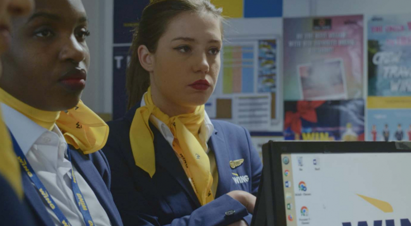 Rosa Paris a créé une compagnie aérienne fictive pour le film Rien à Foutre avec Adèle Exarchopoulos