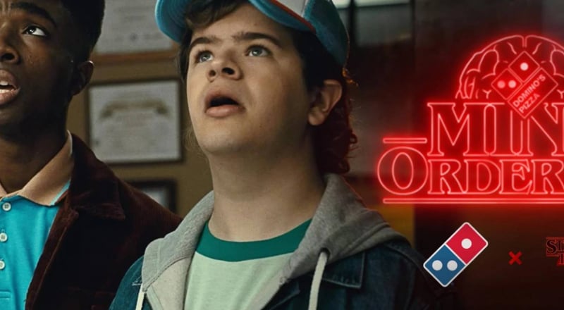 Commandez une pizza par la pensée avec Domino’s Pizza et Stranger Things 4