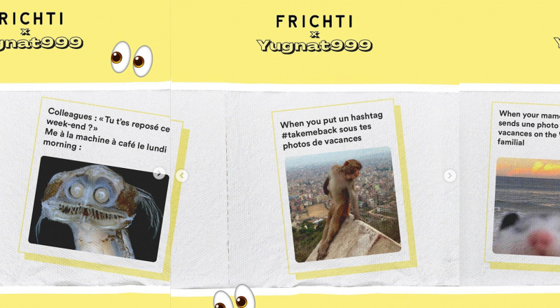 Frichti et yugnat999 lancent du… papier toilette