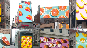 Killer Mockup : des mockups “qui tuent” pour vos campagnes d’affichage