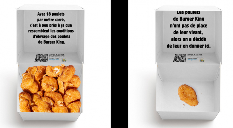 Élevage intensif : L214 s’en prend à Burger King
