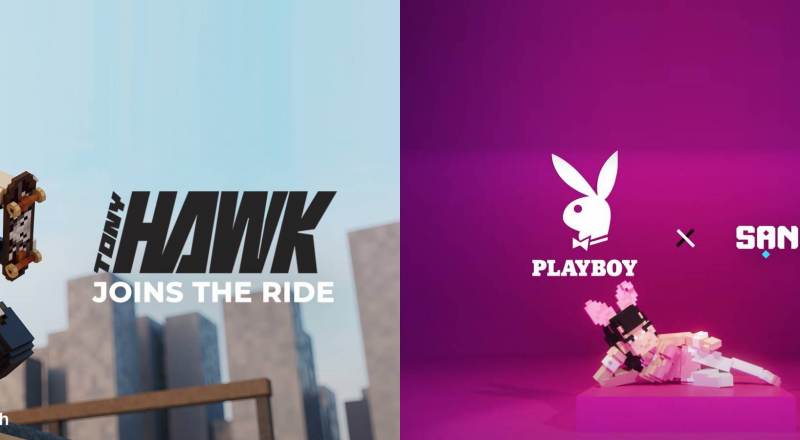 Tony Hawk et Playboy s’installent dans The Sandbox