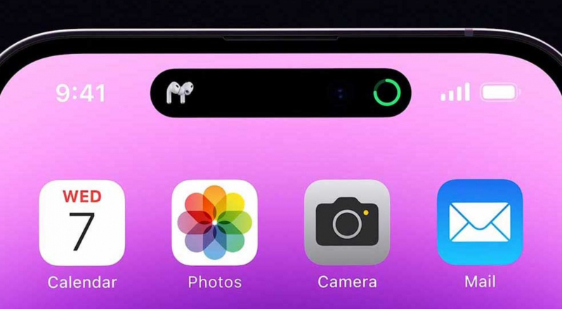 Musique de la pub iPhone 14 Pro Max : Dynamic Island