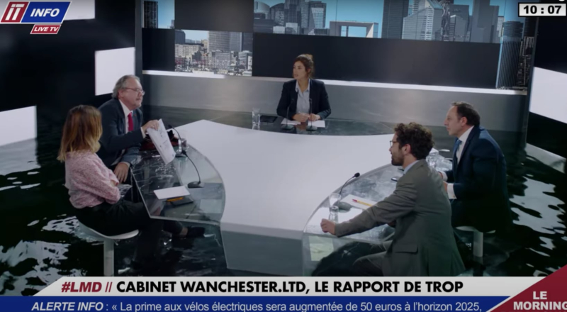 GIEC : 5 associations inondent un plateau télé pour alerter face à l’urgence climatique