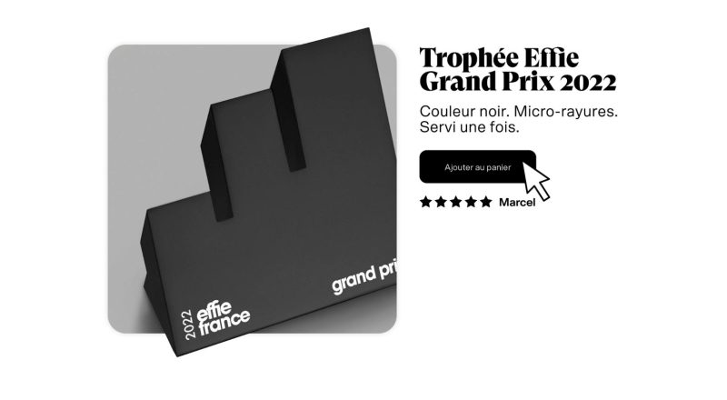 Marcel reconditionne son Grand Prix Effie pour Back Market