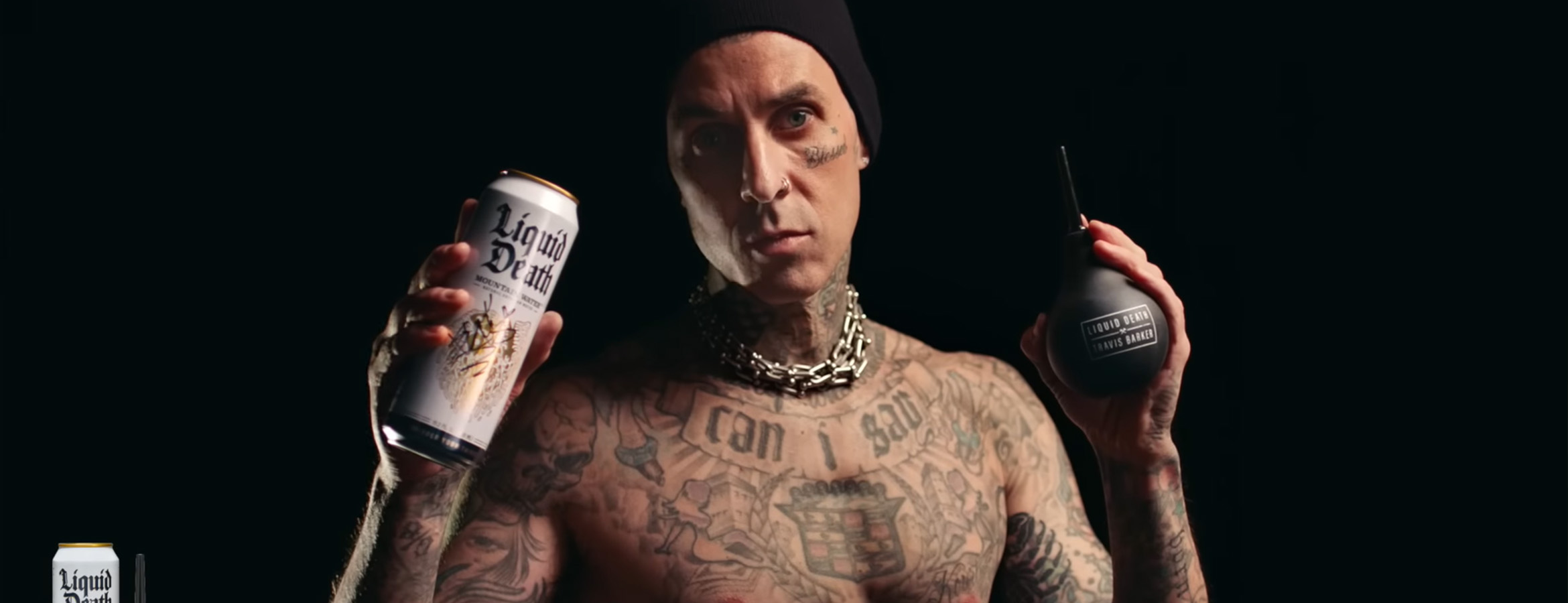 Blink-182's travis barker launches luxury enema kit