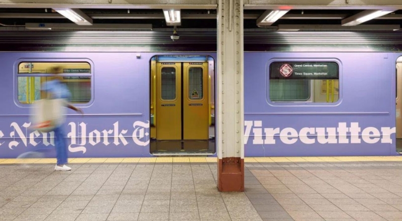 Le New York Times métamorphose le métro new-yorkais en expérience immersive