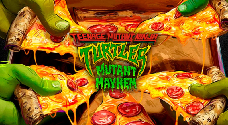 Des pubs qui sentent bon la pizza pour le film des Tortues Ninja