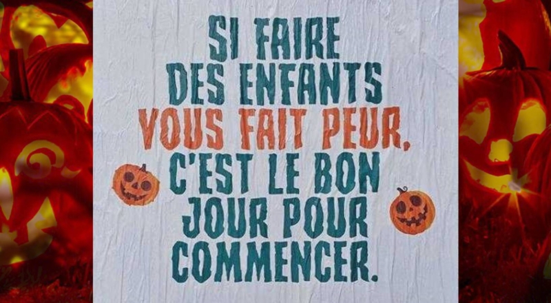 Une campagne pleine d&rsquo;humour pour prévenir les heureux accidents d&rsquo;Halloween