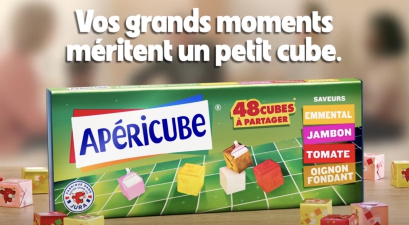 Musique de la pub Apéricube 2024