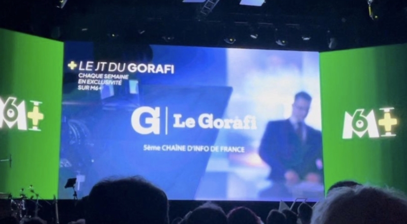 Le Gorafi présentera un JT sur M6+ 