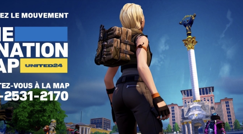 Soutenez l’Ukraine en jouant à Fortnite : l’idée solidaire de Havas Play