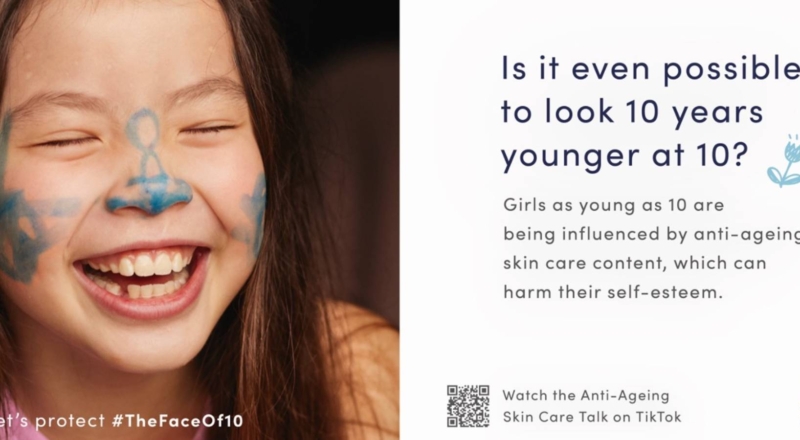 Dove et Drew Barrymore déconseillent les crèmes anti-rides aux filles de 10 ans