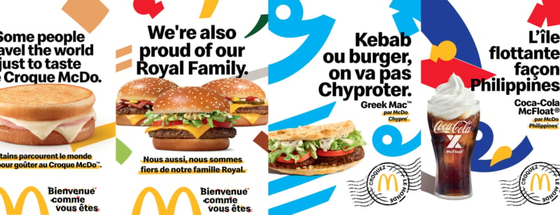 McDonald’s propose 7 spécialités du monde à l’occasion des Jeux Olympiques