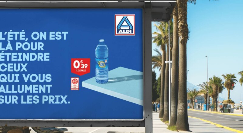 Aldi dénonce la “taxe touriste” avec sa nouvelle campagne publicitaire