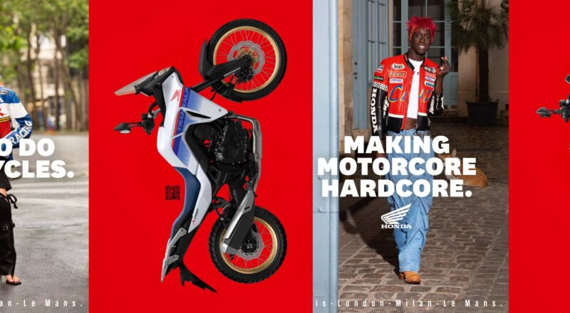 Honda s’impose à la Paris Fashion Week avec le bikercore