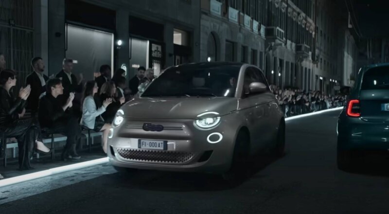 Musique de la pub Fiat 500e Giorgio Armani 2024