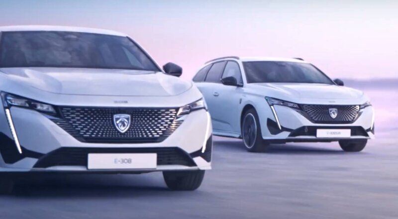 Musique de la pub Peugeot gamme 100% électrique  2024