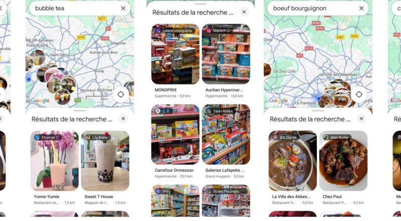 Google Maps lance sa recherche par photo