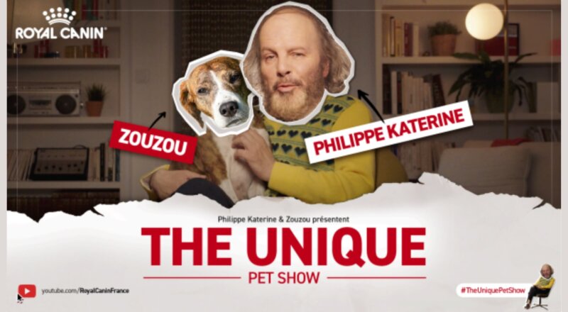 Philippe Katerine et sa chienne lancent une websérie pour Royal Canin